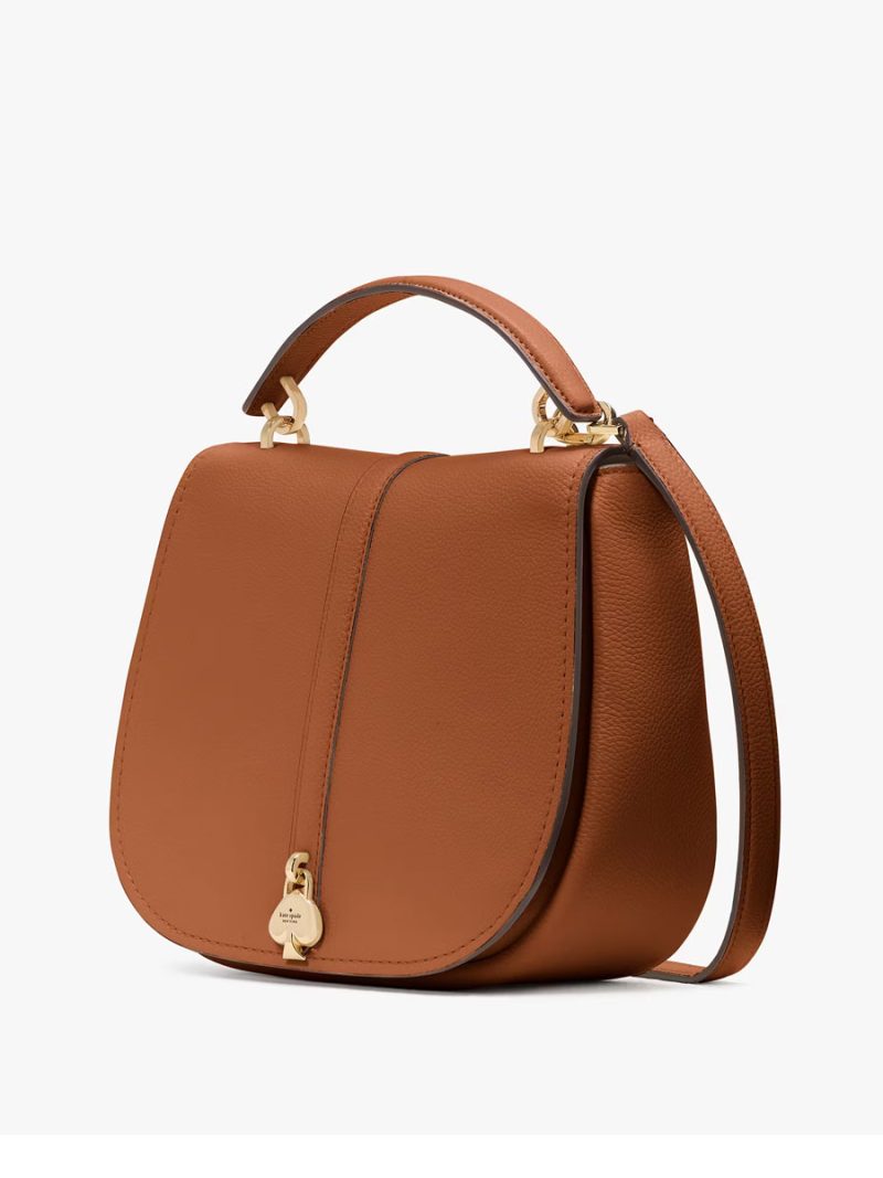 KATE SPADE Kayla Pebbled Leather Saddle Bag - Image 4