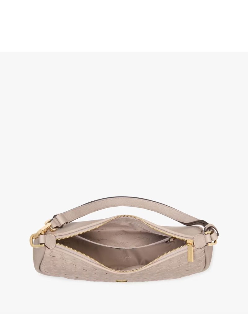 KATE SPADE Kayla Woven Leather Large Shoulder Bag - Image 2