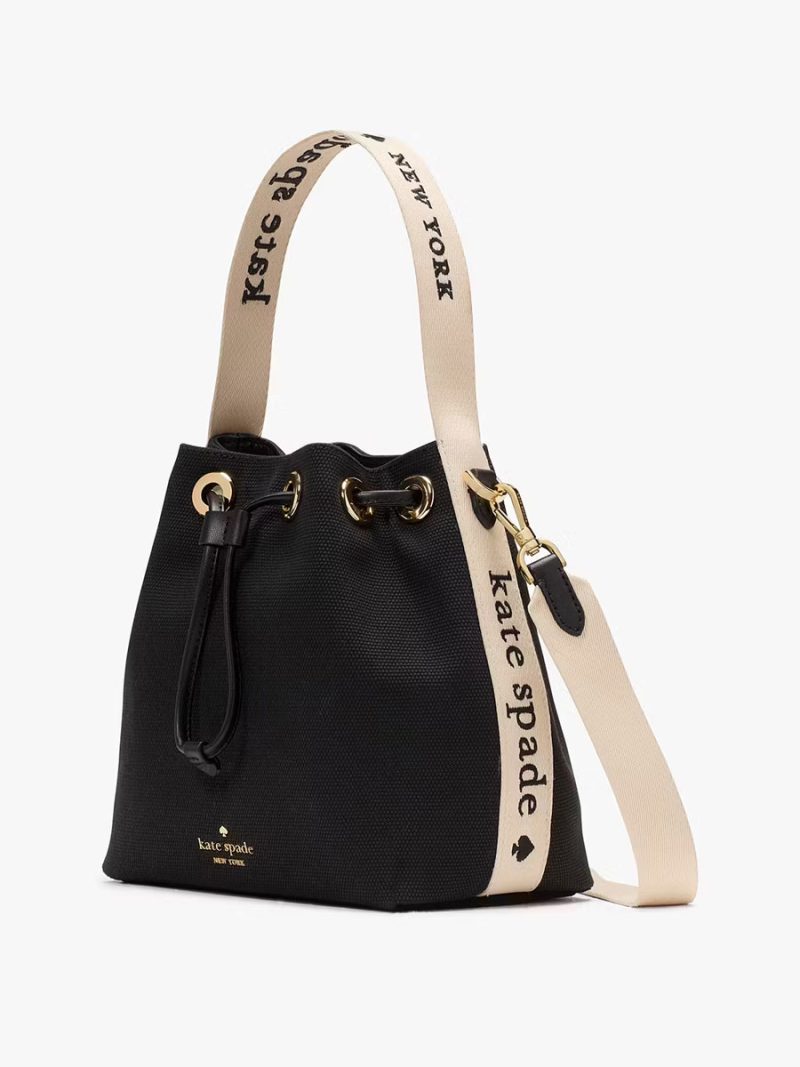 KATE SPADE Kip Canvas Bucket Bag - Image 3