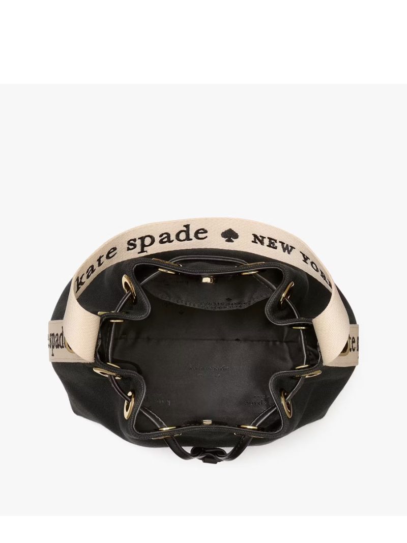 KATE SPADE Kip Canvas Bucket Bag - Image 2