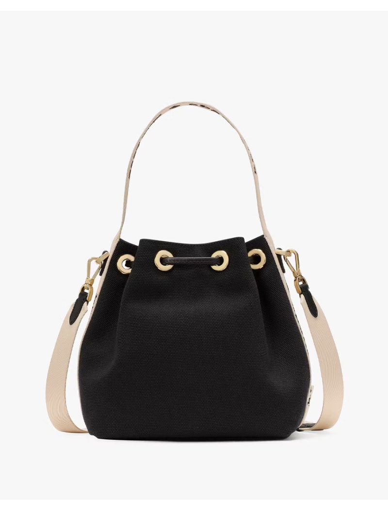 KATE SPADE Kip Canvas Bucket Bag - Image 4