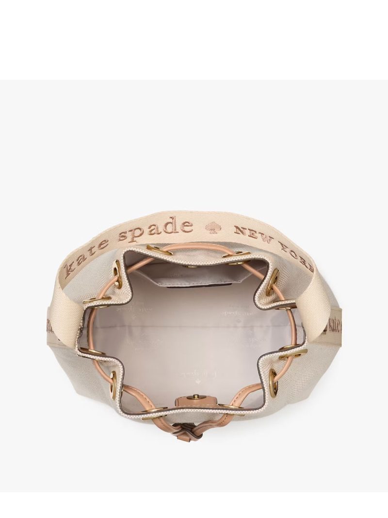 KATE SPADE Kip Canvas Bucket Bag - Image 2