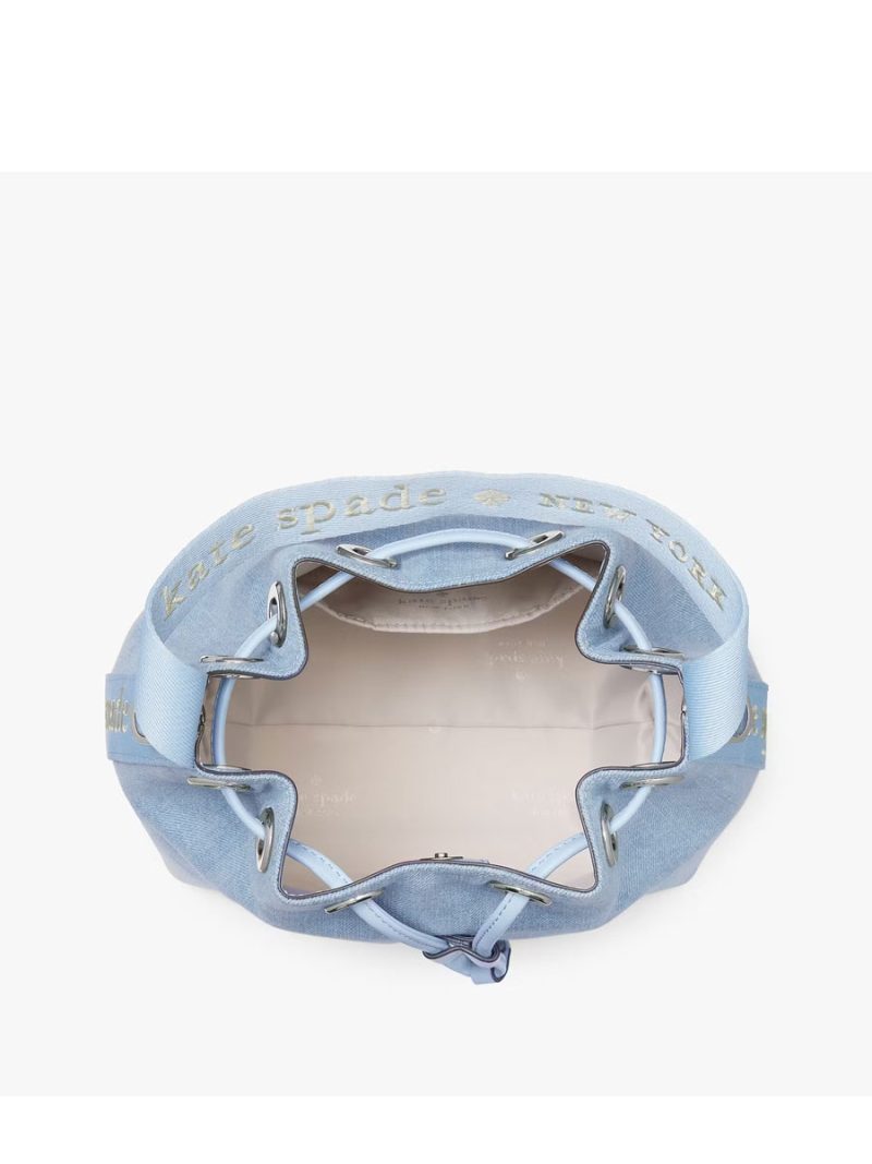 KATE SPADE Kip Denim Bucket Bag - Image 3