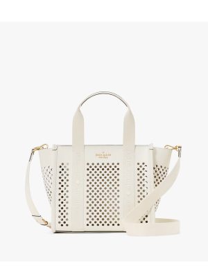 KATE SPADE Kip Perforated Leather Small Tote