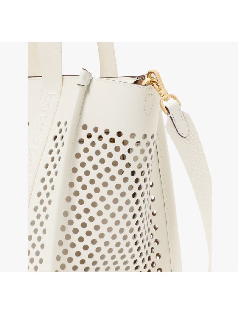 KATE SPADE Kip Perforated Leather Small Tote - Image 5