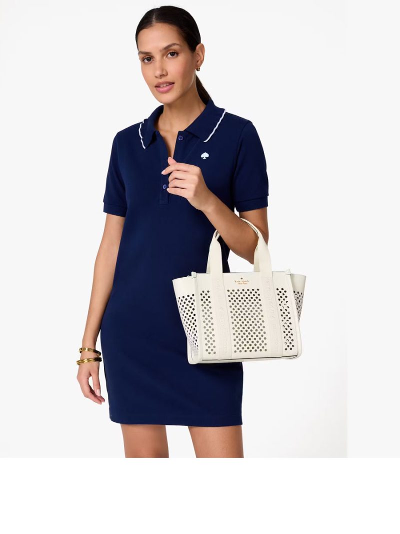 KATE SPADE Kip Perforated Leather Small Tote - Image 6
