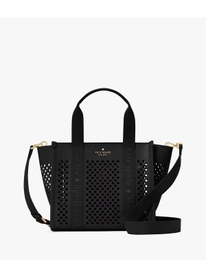 KATE SPADE Kip Perforated Leather Small Tote