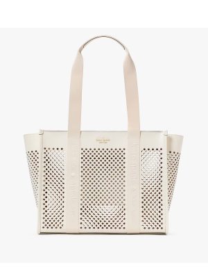 KATE SPADE Kip Perforated Leather Large Tote