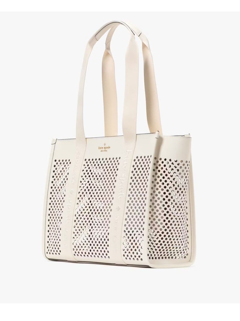 KATE SPADE Kip Perforated Leather Large Tote - Image 5
