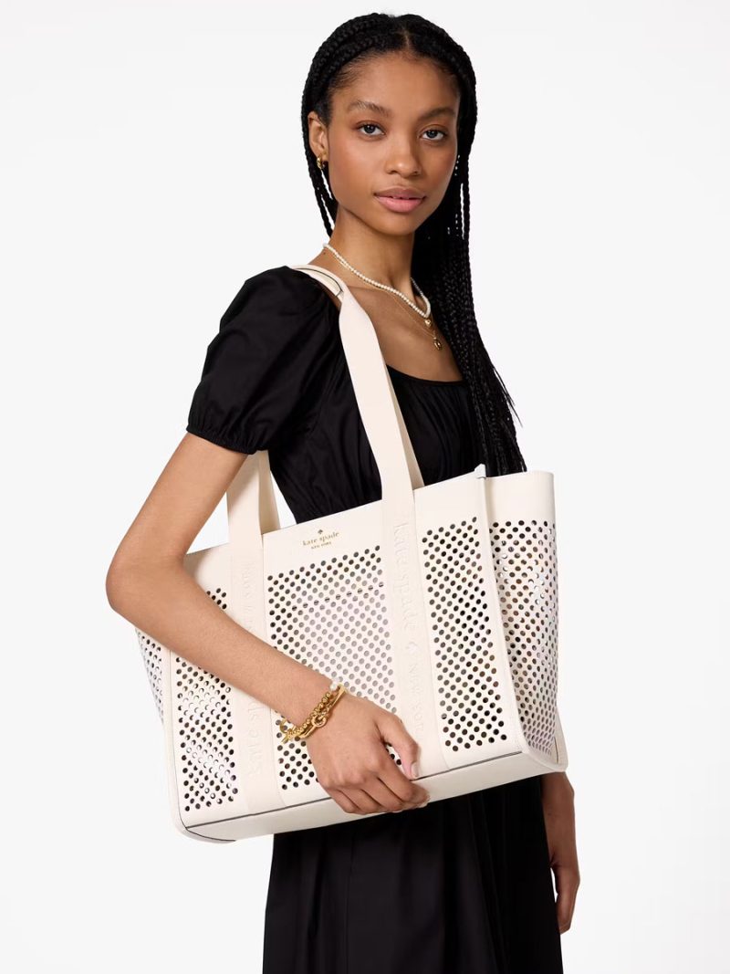 KATE SPADE Kip Perforated Leather Large Tote - Image 6