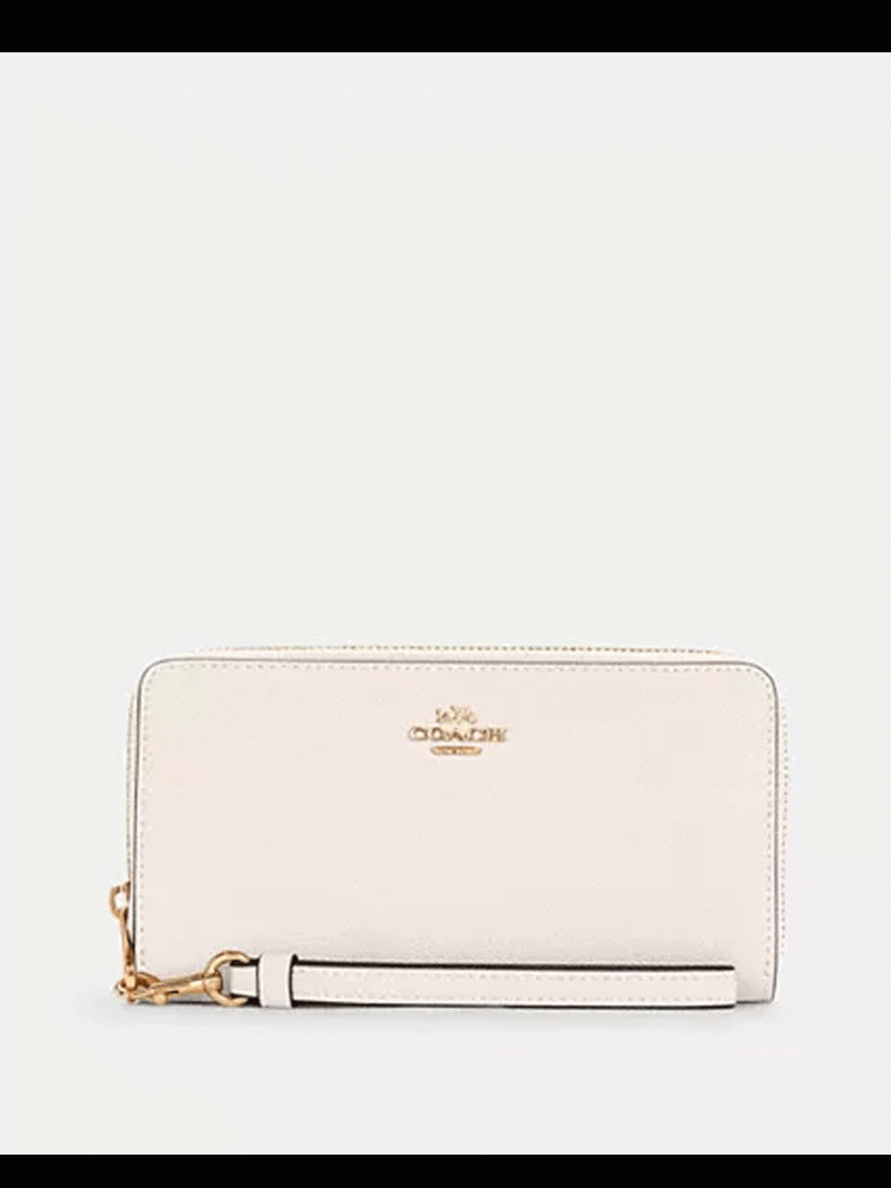 COACH Long Zip Around Wallet