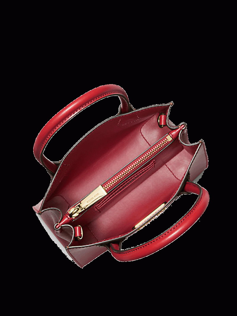 MICHAEL Michael Kors Mercer Medium Pebbled Leather Crossbody Bag - Image 2