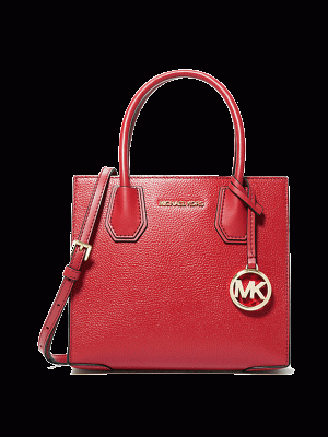MICHAEL Michael Kors Mercer Medium Pebbled Leather Crossbody Bag