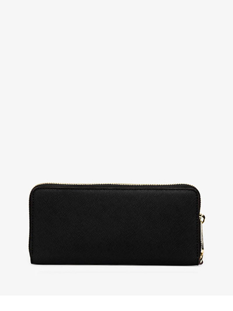 MICHAEL Michael Kors Leather Continental Wristlet - Image 4