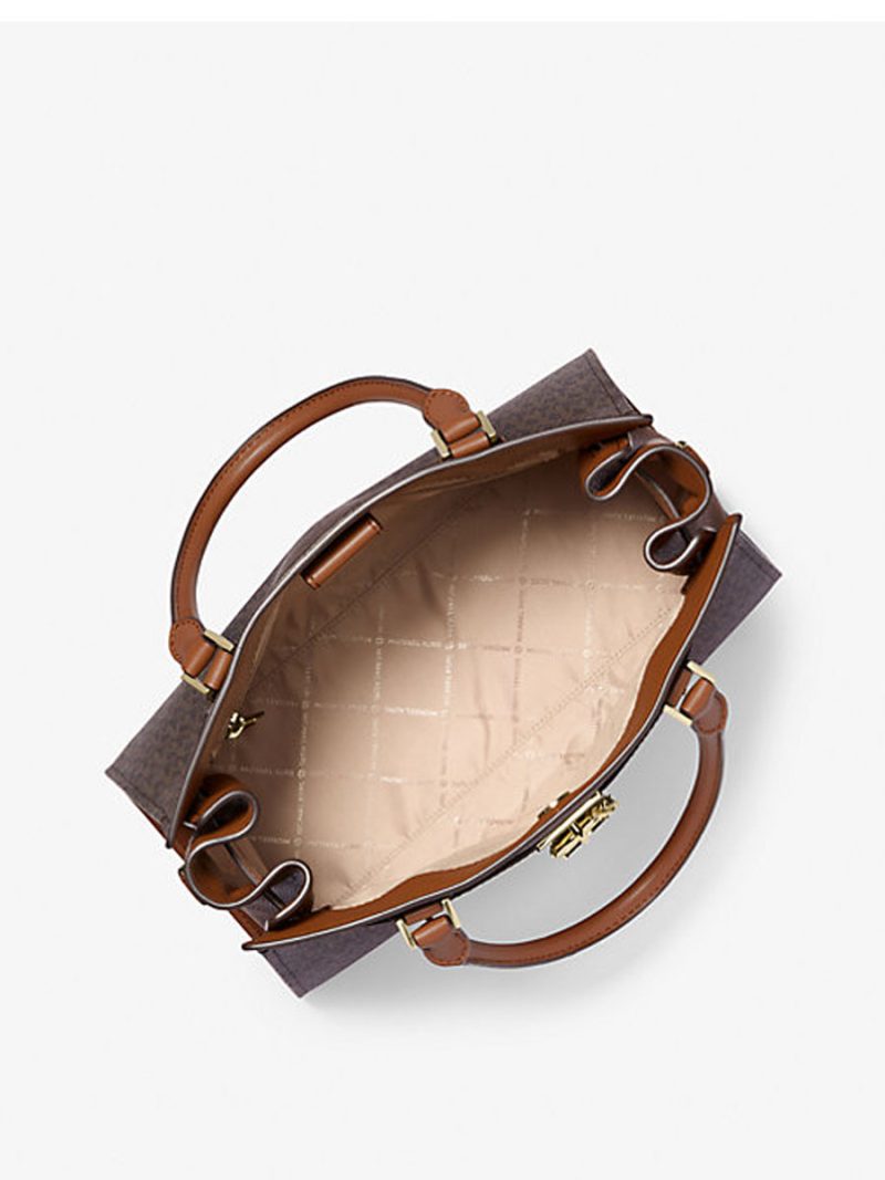 MICHAEL KORS Hamilton Medium Logo Satchel - Image 2