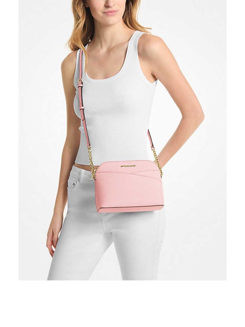 MICHAEL Michael Kors Jet Set Travel Medium Dome Crossbody - Image 3