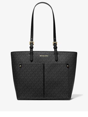 MICHAEL Michael Kors Jet Set Medium Logo Pocket Tote Bag