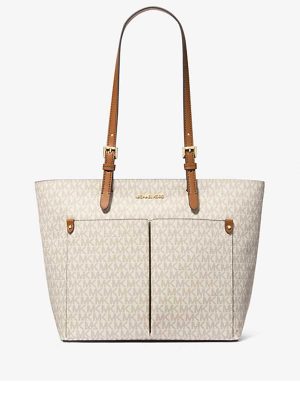 MICHAEL Michael Kors Jet Set Medium Logo Pocket Tote Bag