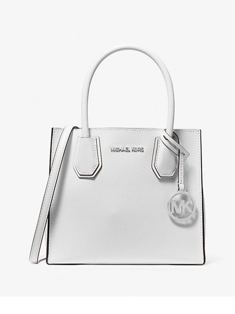 MICHAEL Michael Kors Mercer Medium Pebbled Leather Crossbody Bag
