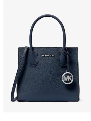 MICHAEL Michael Kors Mercer Medium Pebbled Leather Crossbody Bag
