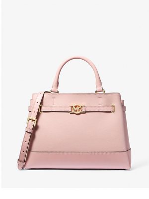 MICHAEL Michael Kors Reed Large Pebbled Leather Satchel