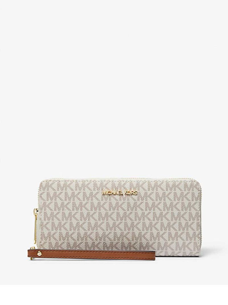 MICHAEL Michael Kors Jet Set Travel Large Logo Continental Wristlet