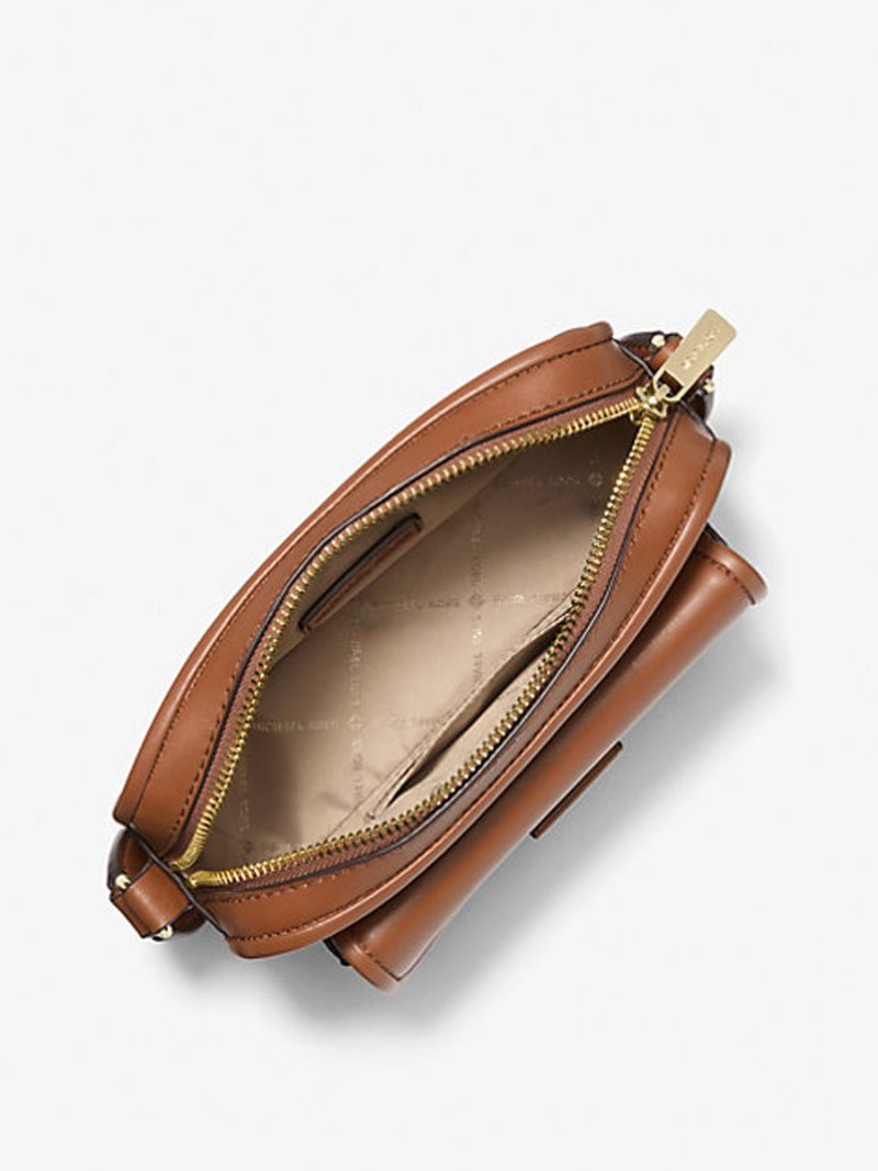 MICHAEL Michael Kors Bradshaw Extra-Small Leather Camera Crossbody Bag - Image 2