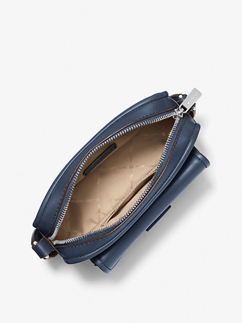 MICHAEL Michael Kors Bradshaw Extra-Small Leather Messenger Bag - Image 2
