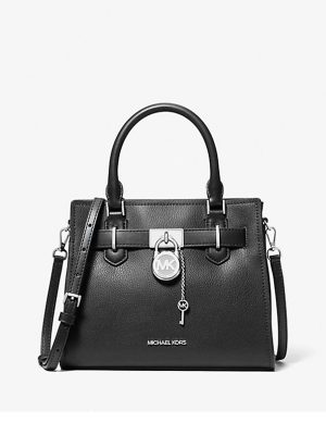 MICHAEL Michael Kors Hamilton Small Leather Satchel