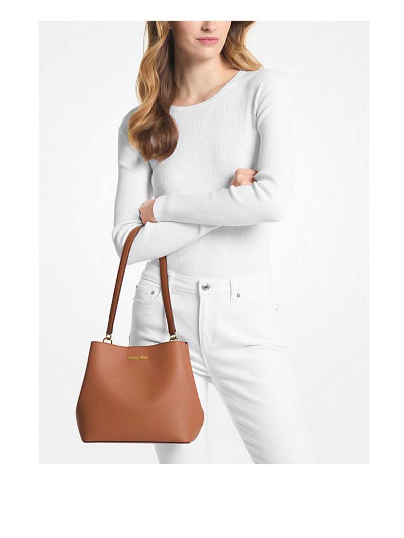 MICHAEL Michael Kors Pratt Bucket Medium Shoulder - Image 3