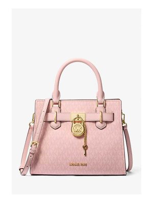 MICHAEL Michael Kors Hamilton Small Signature Logo Satchel