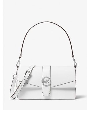 MICHAEL Michael Kors Greenwich Medium Saffiano Leather Convertible Shoulder Bag