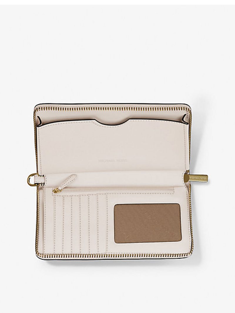 MICHAEL Michael Kors Large Pebbled Leather Smartphone Wristlet - Image 2