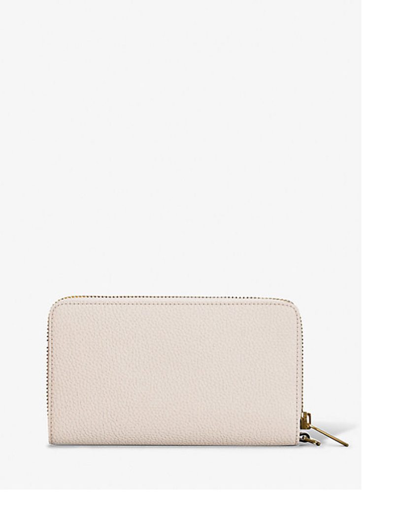 MICHAEL Michael Kors Large Pebbled Leather Smartphone Wristlet - Image 4