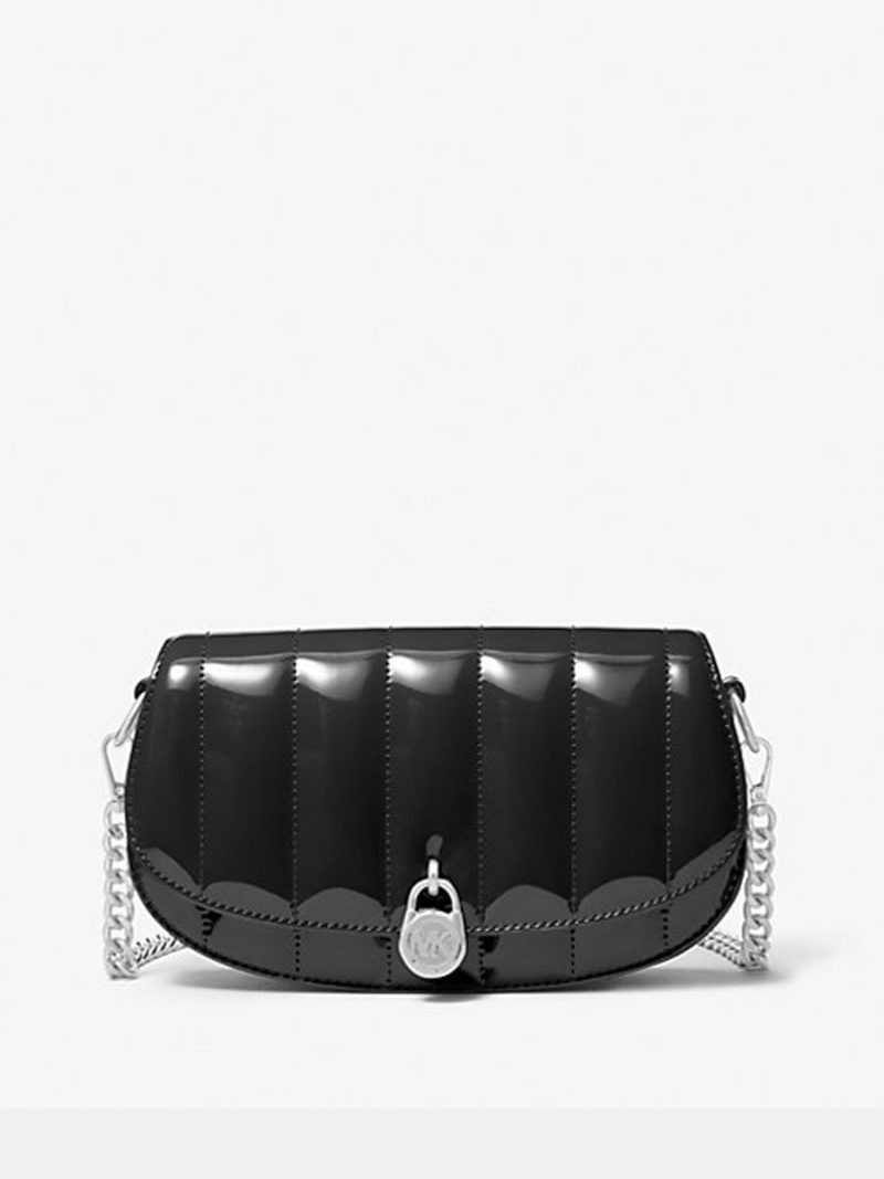 MICHAEL Michael Kors Mila Small Patent Convertible Crossbody Bag