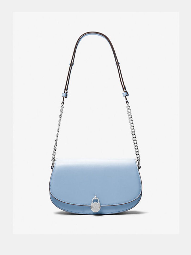 MICHAEL Michael Kors Mila Medium Leather Messenger Bag