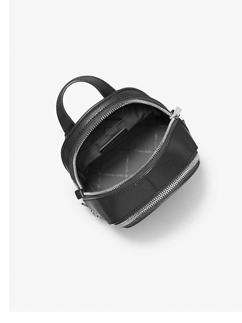 MICHAEL Michael Kors Rhea Extra-Small Pebbled Leather Backpack - Image 2