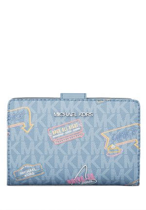 MICHAEL Michael Kors Medium Embellished Signature Logo Wallet