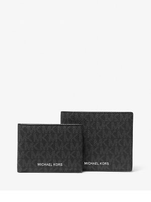 MICHAEL Michael Kors Cooper Logo Billfold Wallet With Passcase
