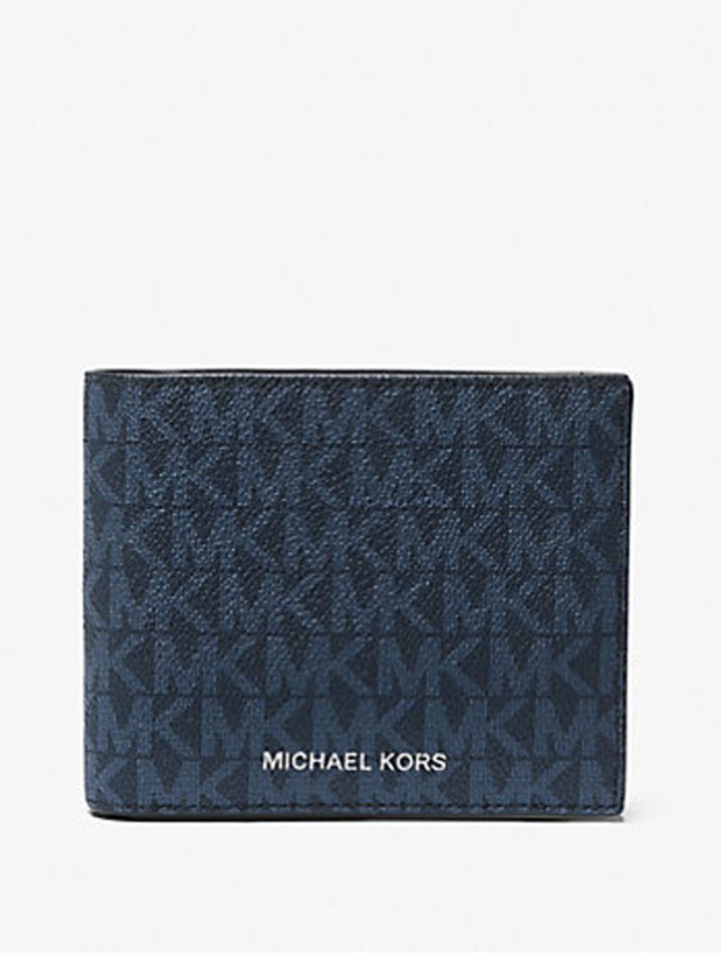 MICHAEL Michael Kors Cooper Logo Billfold Wallet With Passcase - Image 4