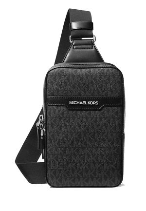 MICHAEL Michael Kors Cooper Medium Signature Logo Sling Pack