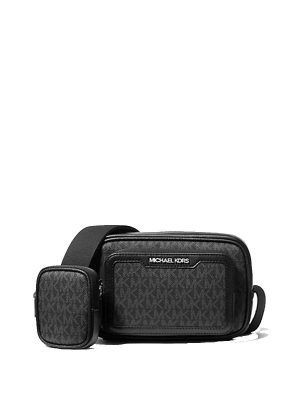 MICHAEL Michael Kors Cooper Signature Logo Camera Crossbody Bag With Pouch