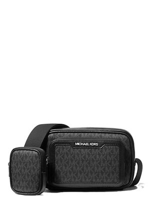 MICHAEL Michael Kors Cooper Signature Logo Camera Crossbody Bag With Pouch
