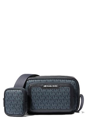 MICHAEL Michael Kors Cooper Signature Logo Camera Crossbody Bag With Pouch