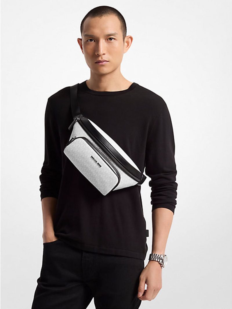 MICHAEL Michael Kors Cooper Logo Belt Bag - Image 4