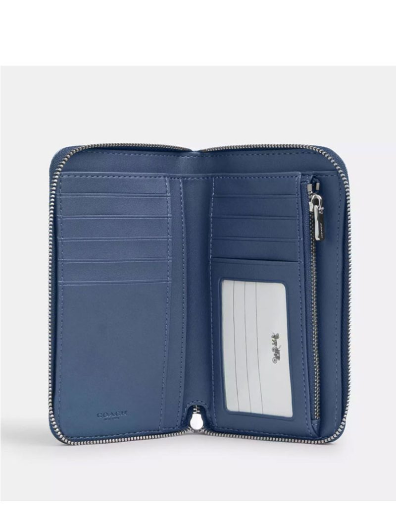 COACH Medium Id Zip Wallet With Quilting - Image 2