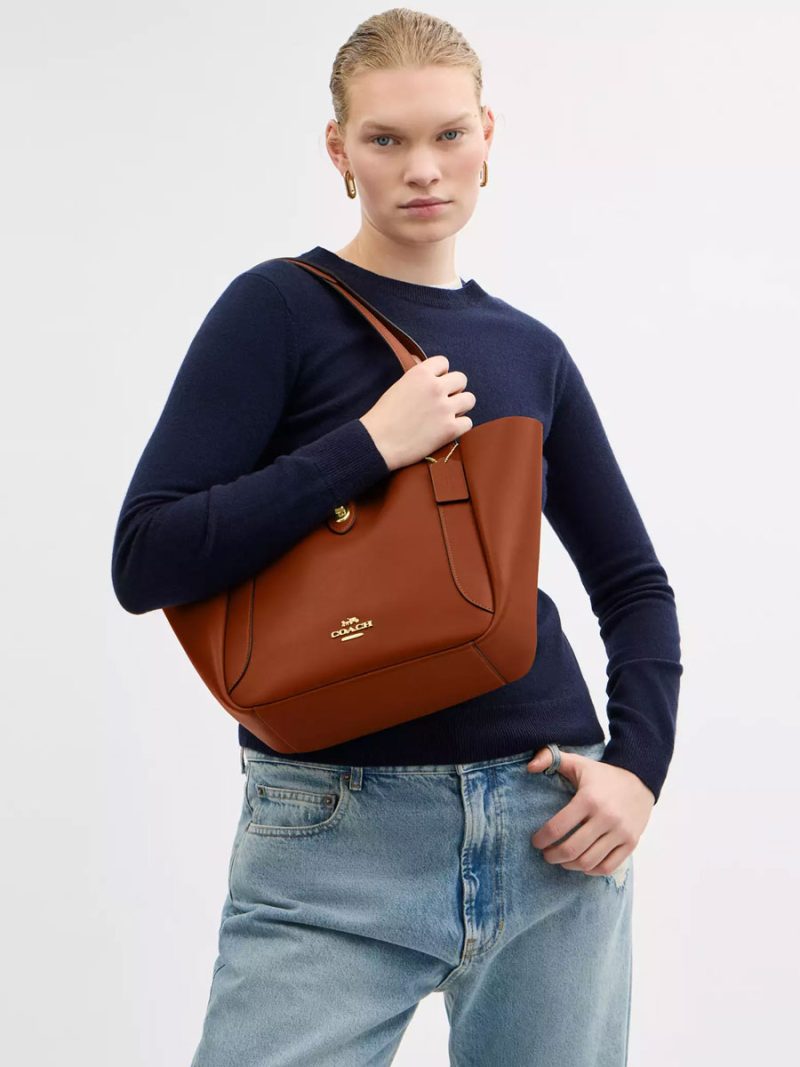 COACH Hadley Turnlock Tote - Image 5