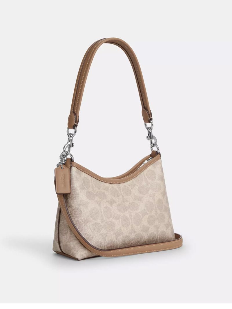 COACH Laurel Small Shoulder Bag In Signature Canvas - Image 4