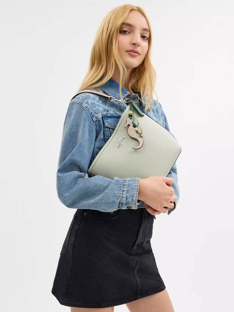 COACH City Bucket Bag With Seahorse Charm - Image 5