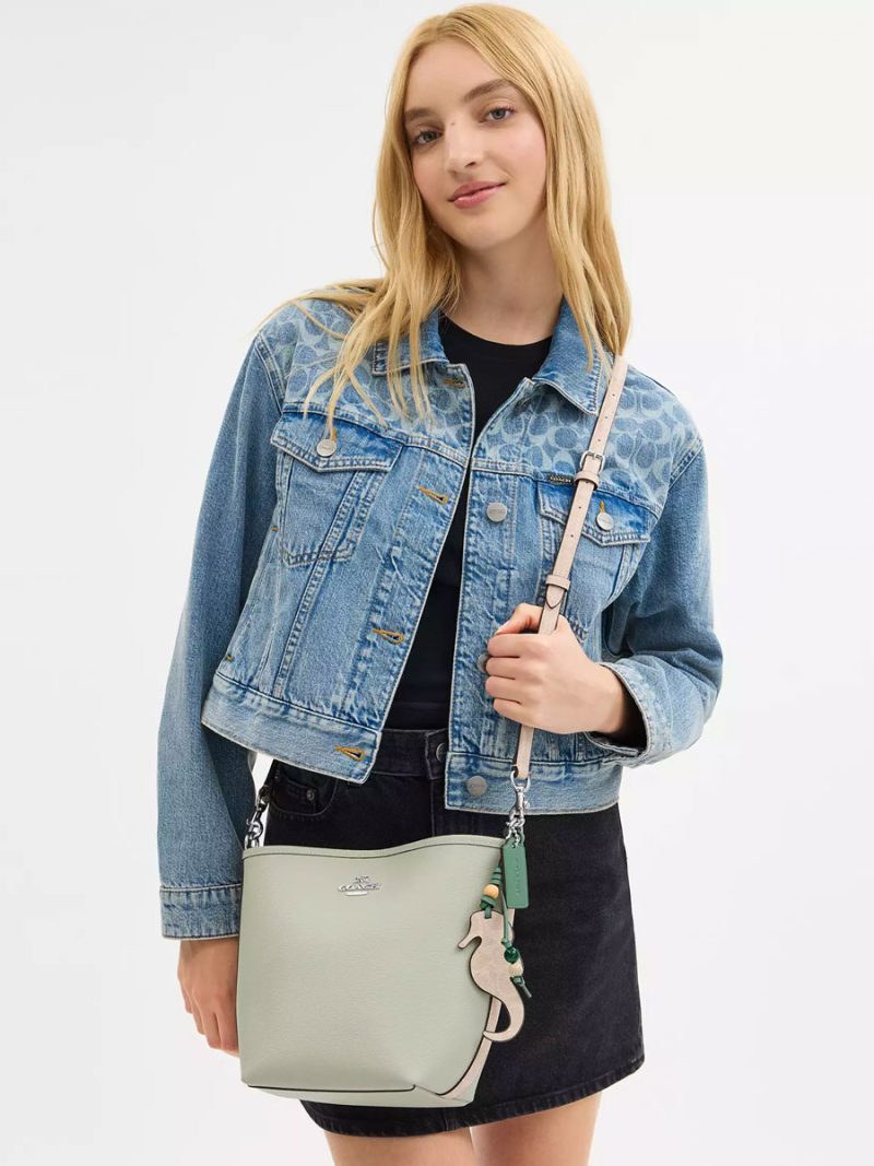 COACH City Bucket Bag With Seahorse Charm - Image 6